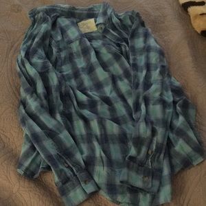 Sonoma Long Sleeve Dress Shirt - Size Medium